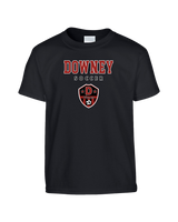 Downey HS Girls Soccer Block - Youth T-Shirt