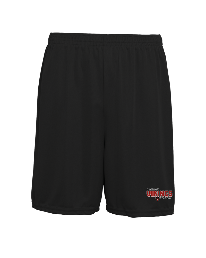 Downey HS Soccer Bold - 7 inch Training Shorts