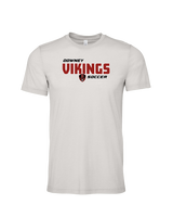 Downey HS Soccer Bold - Mens Tri Blend Shirt