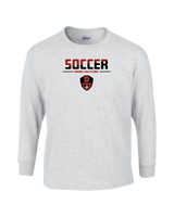 Downey HS Soccer Cut - Mens Basic Cotton Long Sleeve
