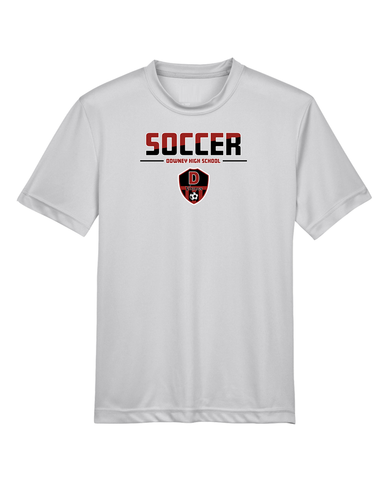 Downey HS Soccer Cut - Youth Performance T-Shirt