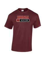 Downey HS Girls Soccer Pennant - Cotton T-Shirt