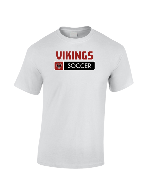 Downey HS Girls Soccer Pennant - Cotton T-Shirt