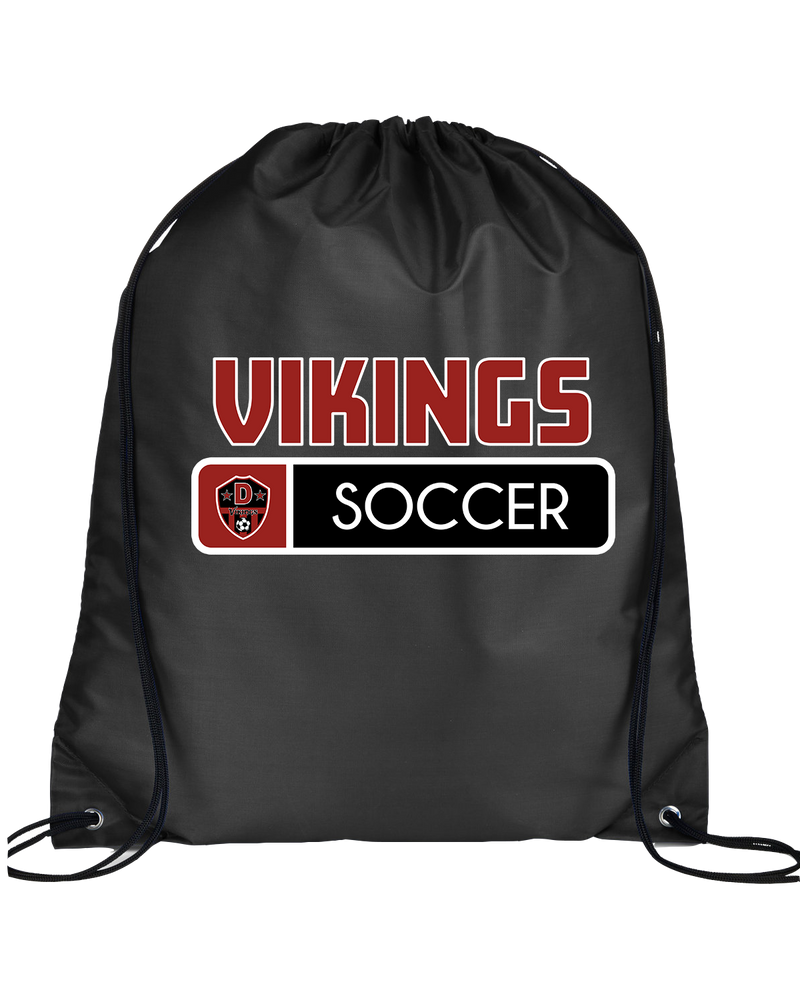 Downey HS Girls Soccer Pennant - Drawstring Bag