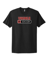 Downey HS Girls Soccer Pennant - Select Cotton T-Shirt