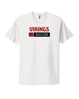 Downey HS Girls Soccer Pennant - Select Cotton T-Shirt