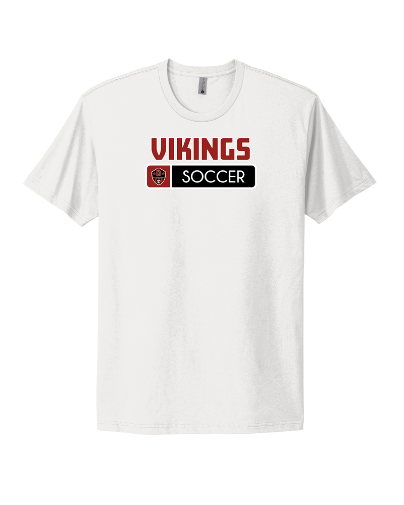 Downey HS Girls Soccer Pennant - Select Cotton T-Shirt