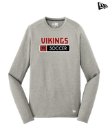 Downey HS Girls Soccer Pennant - New Era Long Sleeve Crew