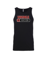 Downey HS Girls Soccer Pennant - Mens Tank Top