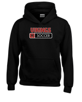 Downey HS Girls Soccer Pennant - Cotton Hoodie