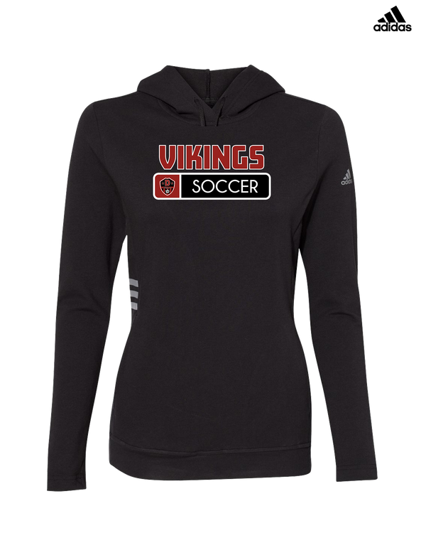 Downey HS Girls Soccer Pennant - Adidas Women's Lightweight Hooded Sweatshirt