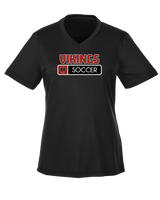 Downey HS Girls Soccer Pennant - Womens Performance Shirt