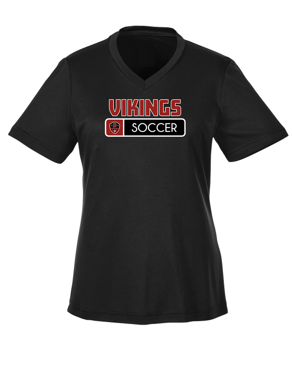Downey HS Girls Soccer Pennant - Womens Performance Shirt