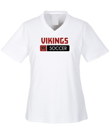 Downey HS Girls Soccer Pennant - Womens Performance Shirt