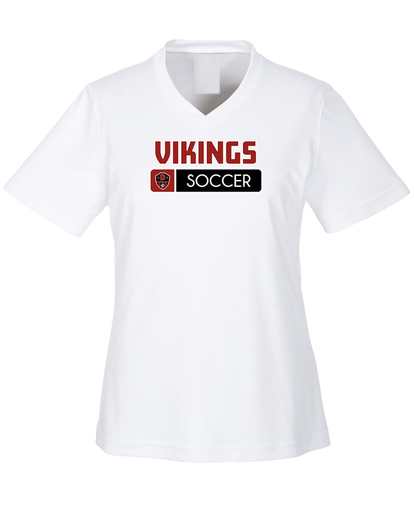 Downey HS Girls Soccer Pennant - Womens Performance Shirt