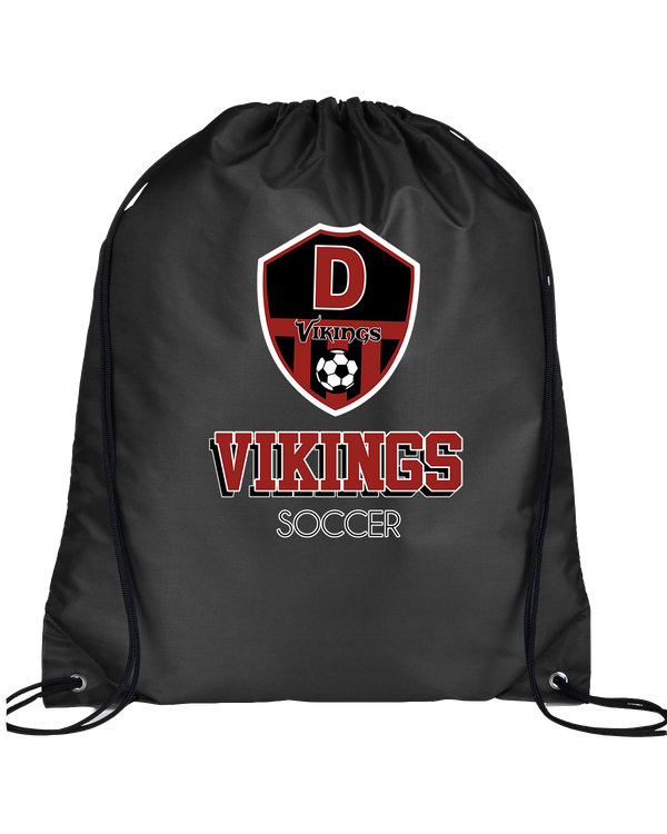 Downey HS Soccer Shadow - Drawstring Bag
