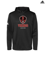 Downey HS Soccer Shadow - Adidas Men's Hooded Sweatshirt