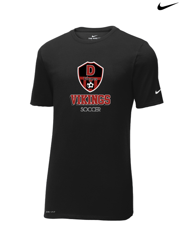 Downey HS Soccer Shadow - Nike Cotton Poly Dri-Fit