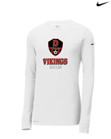 Downey HS Soccer Shadow - Nike Dri-Fit Poly Long Sleeve