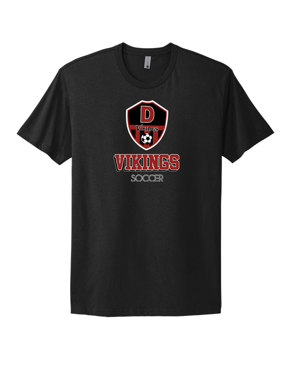 Downey HS Soccer Shadow - Select Cotton T-Shirt