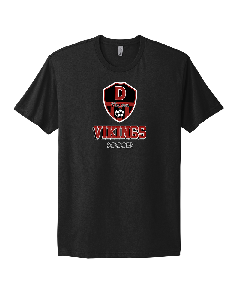 Downey HS Soccer Shadow - Select Cotton T-Shirt