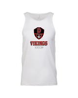 Downey HS Soccer Shadow - Mens Tank Top