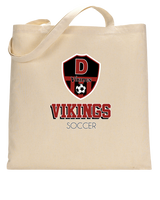 Downey HS Soccer Shadow - Tote Bag