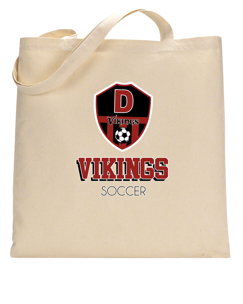 Downey HS Soccer Shadow - Tote Bag