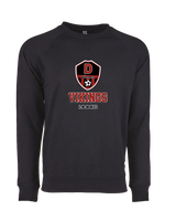 Downey HS Soccer Shadow - Crewneck Sweatshirt