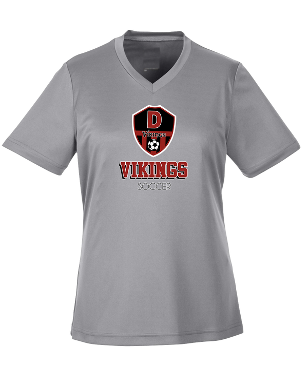 Downey HS Soccer Shadow - Womens Performance Shirt