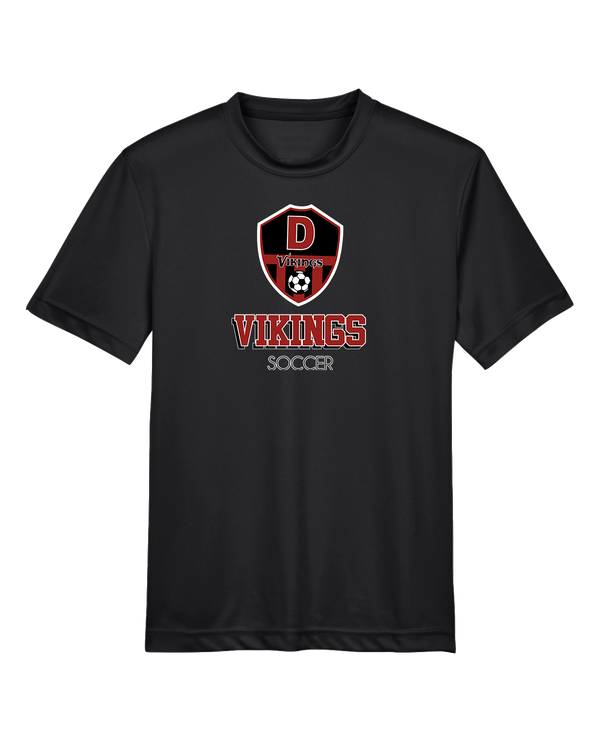 Downey HS Soccer Shadow - Youth Performance T-Shirt