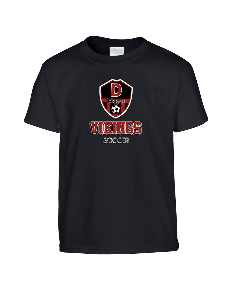 Downey HS Soccer Shadow - Youth T-Shirt