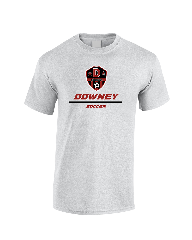 Downey HS Girls Soccer Split - Cotton T-Shirt