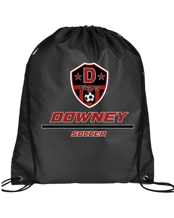 Downey HS Girls Soccer Split - Drawstring Bag