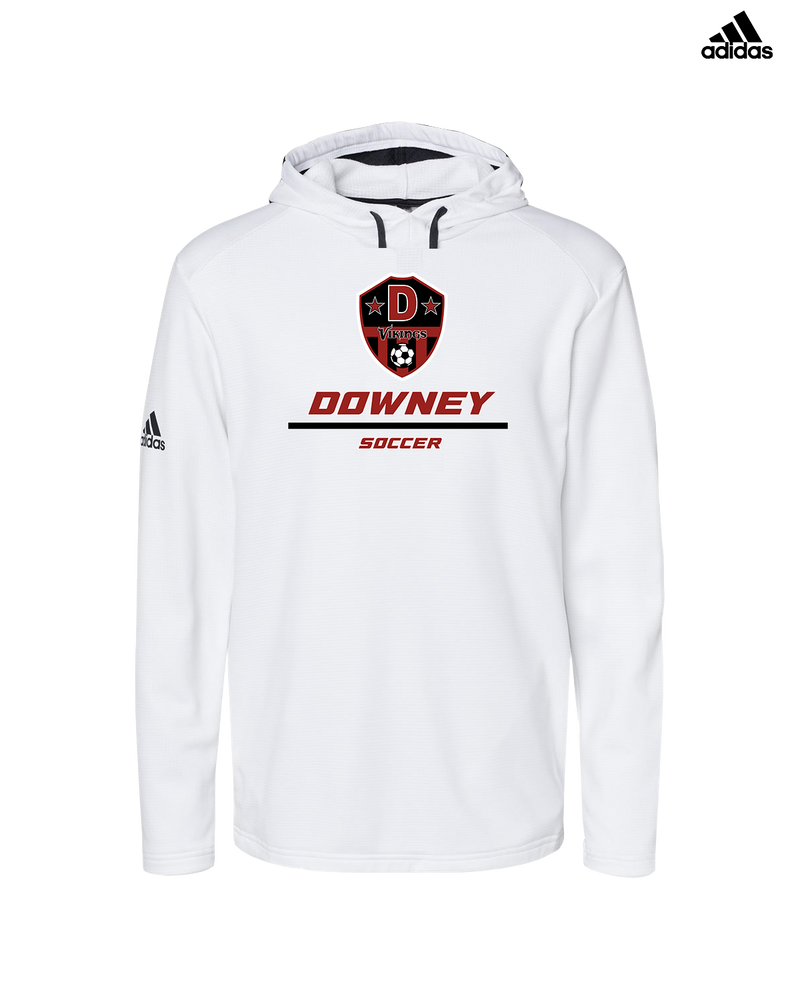 Downey HS Girls Soccer Split - Adidas Men's Hooded Sweatshirt