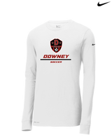 Downey HS Girls Soccer Split - Nike Dri-Fit Poly Long Sleeve