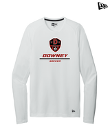 Downey HS Girls Soccer Split - New Era Long Sleeve Crew