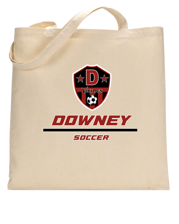 Downey HS Girls Soccer Split - Tote Bag