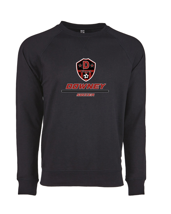 Downey HS Girls Soccer Split - Crewneck Sweatshirt