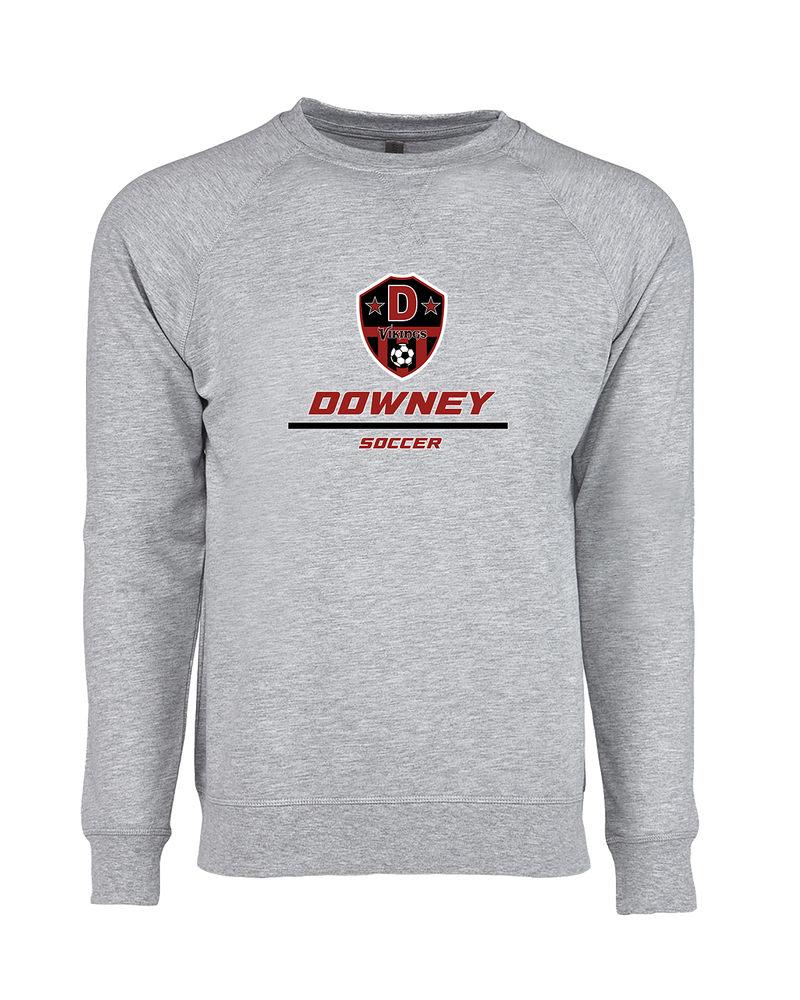 Downey HS Girls Soccer Split - Crewneck Sweatshirt