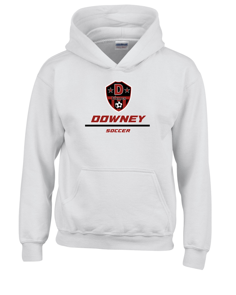 Downey HS Girls Soccer Split - Cotton Hoodie