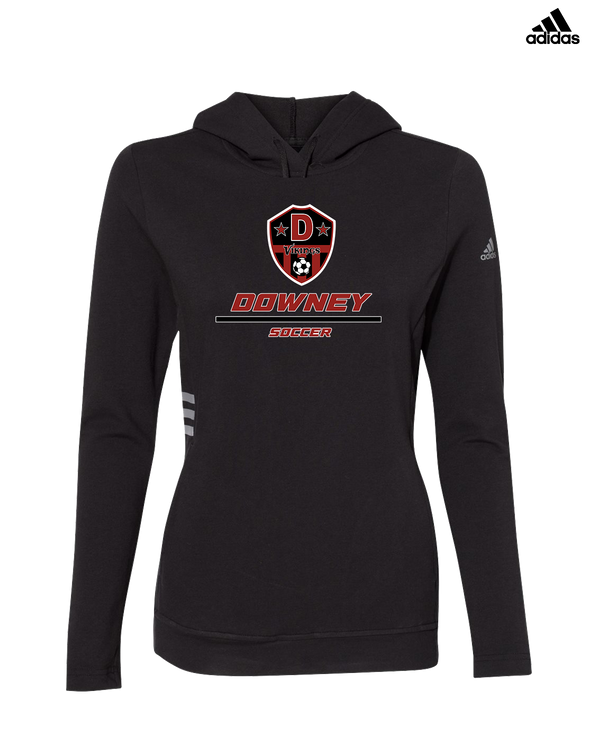 Downey HS Girls Soccer Split - Adidas Women's Lightweight Hooded Sweatshirt