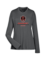 Downey HS Girls Soccer Split - Womens Performance Long Sleeve