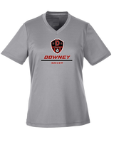 Downey HS Girls Soccer Split - Womens Performance Shirt