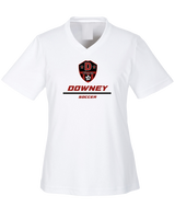 Downey HS Girls Soccer Split - Womens Performance Shirt
