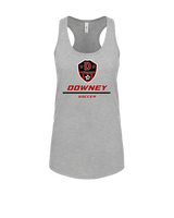 Downey HS Girls Soccer Split - Womens Tank Top