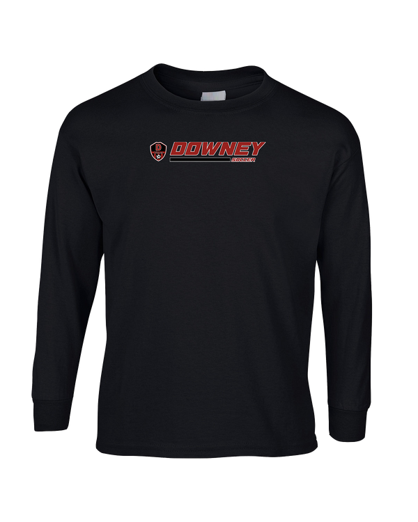 Downey HS Soccer Switch - Mens Basic Cotton Long Sleeve