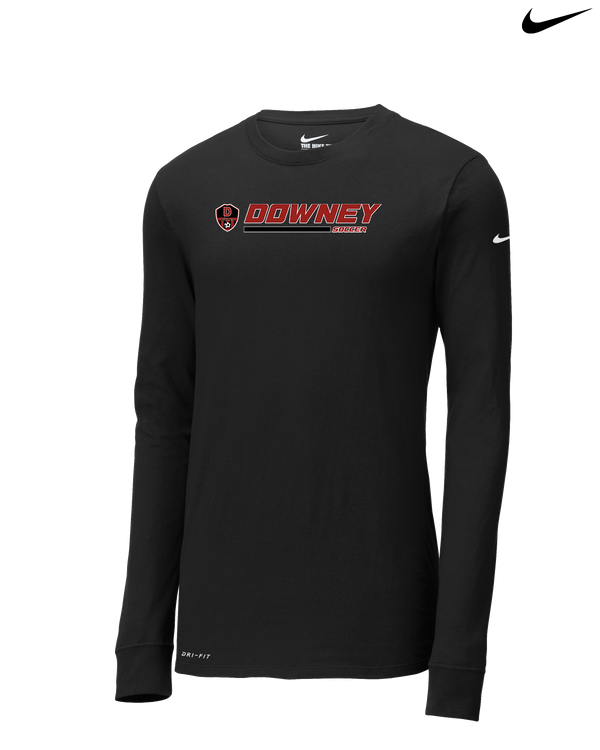 Downey HS Soccer Switch - Nike Dri-Fit Poly Long Sleeve