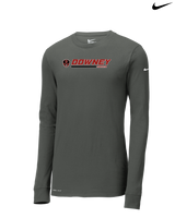 Downey HS Soccer Switch - Nike Dri-Fit Poly Long Sleeve