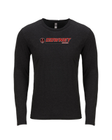 Downey HS Soccer Switch - Tri Blend Long Sleeve